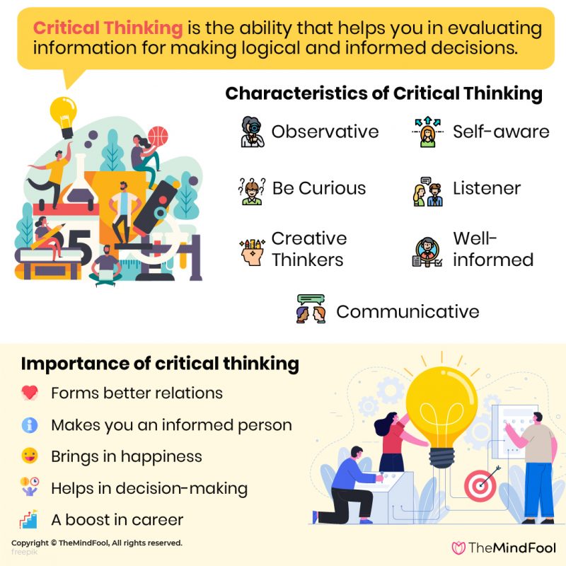 building critical thinking skills in literature
