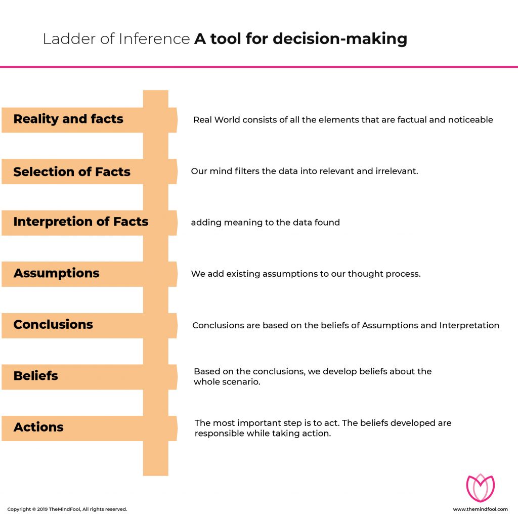 Ladder of Inference A Tool for DecisionMaking TheMindFool