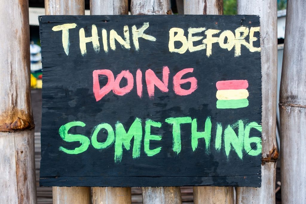 Think before commenting
