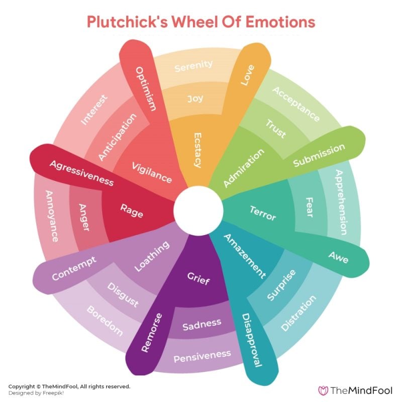 plutchikâ™s wheel of emotions