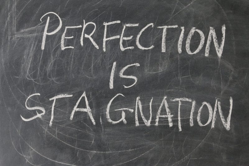 Progression not perfection, as good as it may seem it's never been perfect