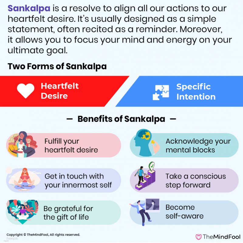 Sankalpa Meaning Suggestions To Set It And Its Benefits Themindfool