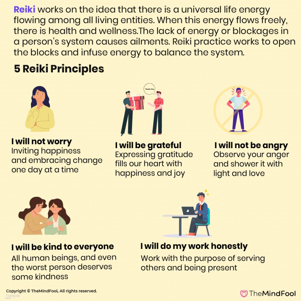 Five Reiki Principles to Lead an Energetic Life