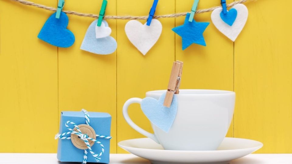 Clothesline vision board