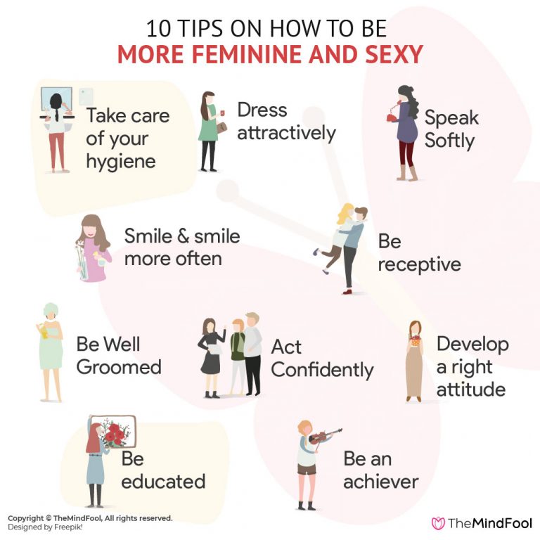 How To Be More Feminine - 25 Tips on How to Look More Girly & Attractive