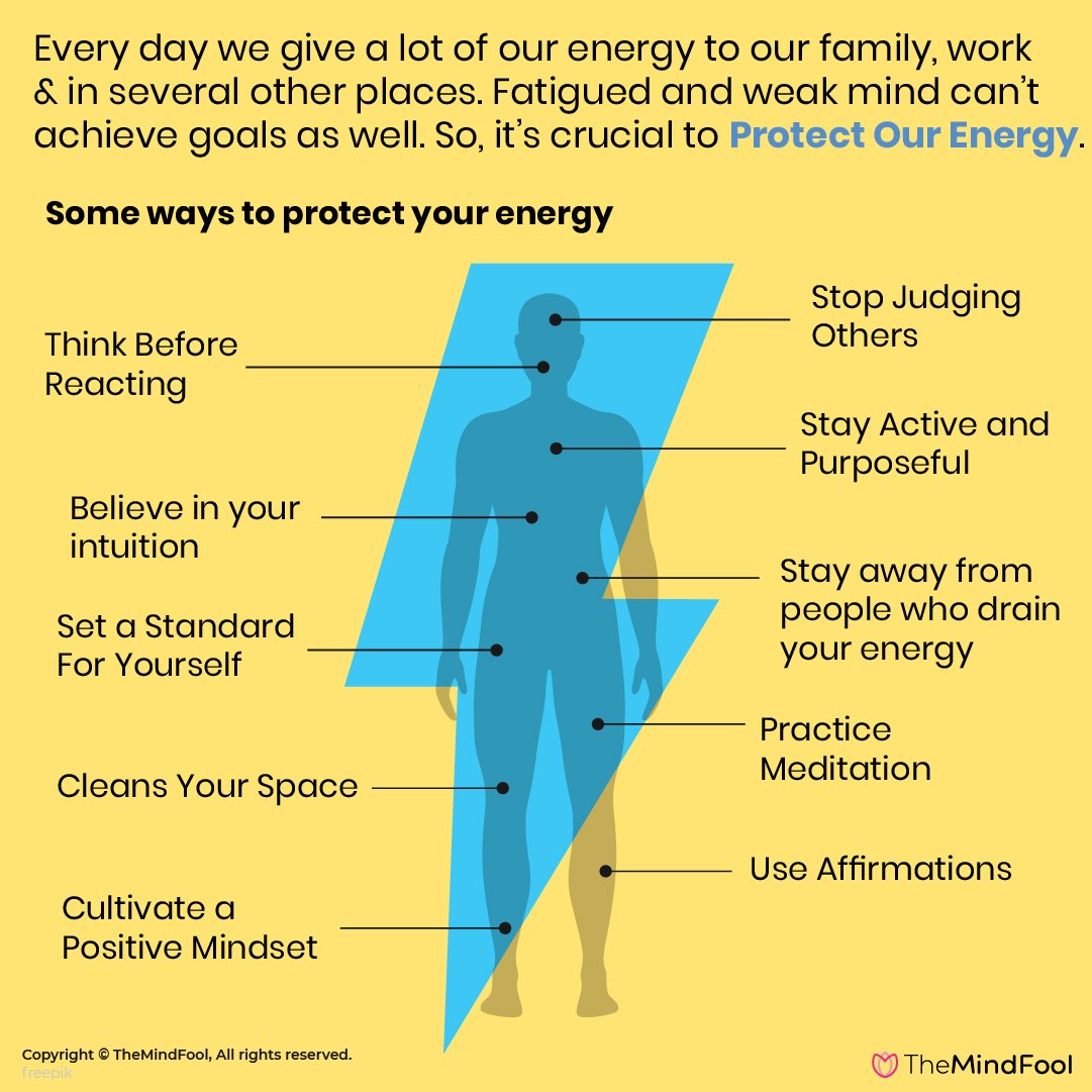 Protect Your Energy in 15 Easy Ways | TheMindFool