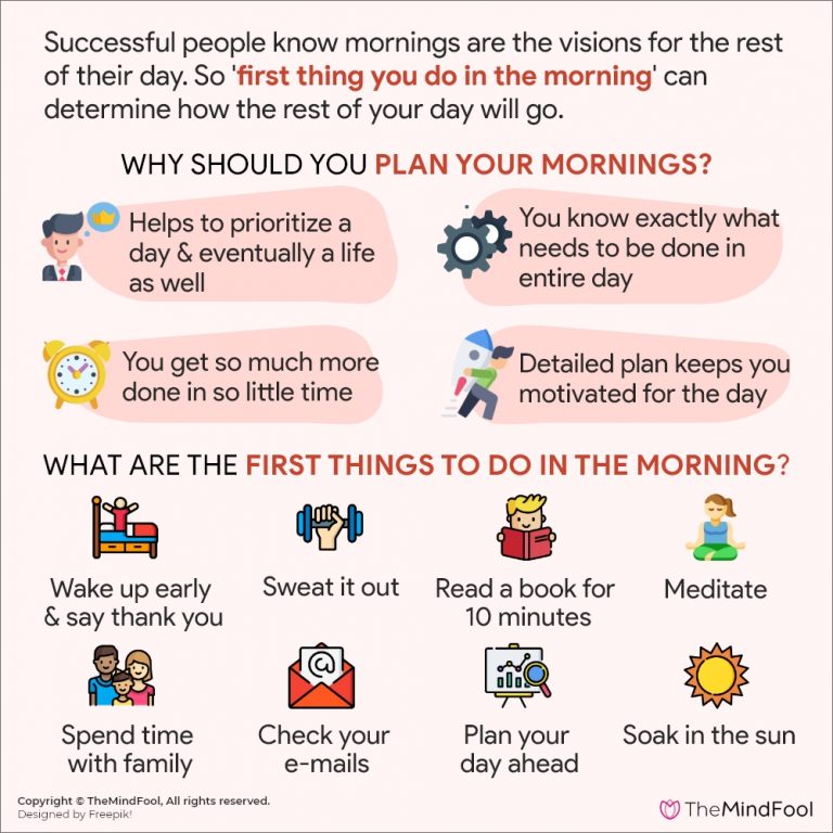 10 Best First Things You Do in the Morning for A Wonderful Day Ahead
