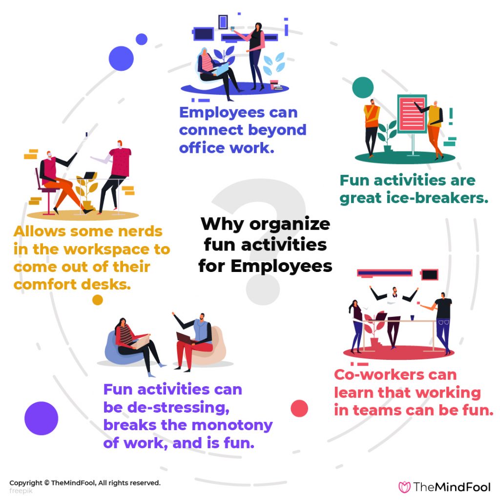 25 Small Fun Activities for Employees for Strong Team Bonding TheMindFool