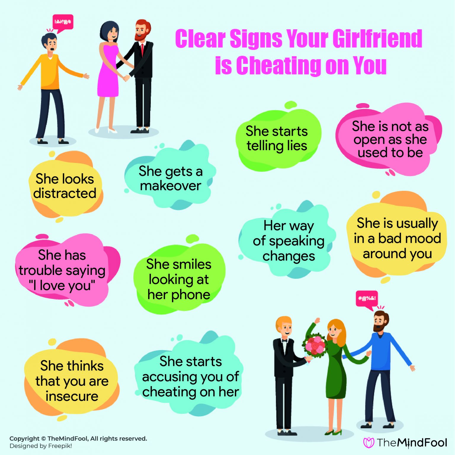 Know 40 Signs Your Girlfriend Is Cheating Is She Cheating Themindfool 1322