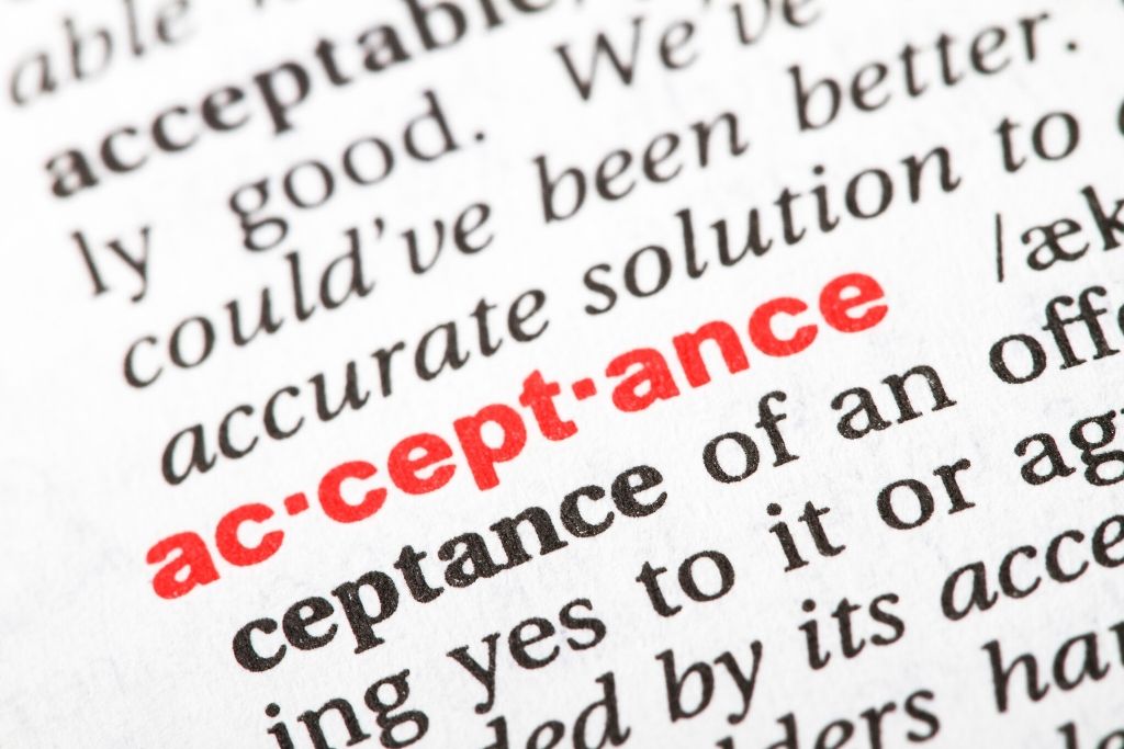 Acceptance