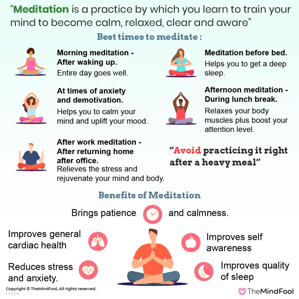 Best Time to Meditate & It's Benefits