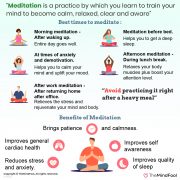 Best Time To Meditate & It's Benefits 