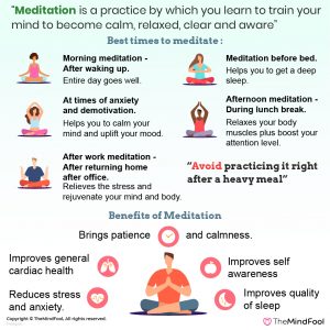 Best Time to Meditate & It's Benefits | TheMindFool