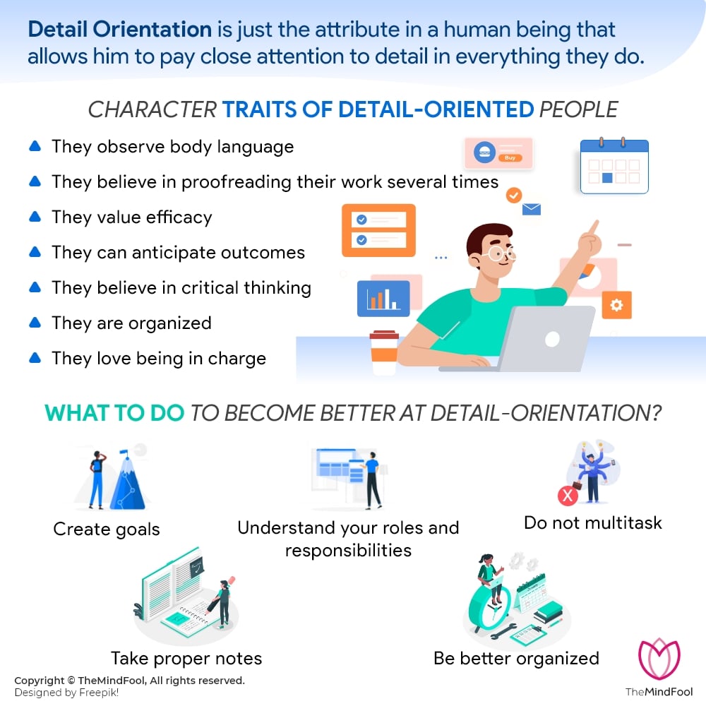 Detail Oriented Meaning And How To Be Detail Oriented | TheMindFool