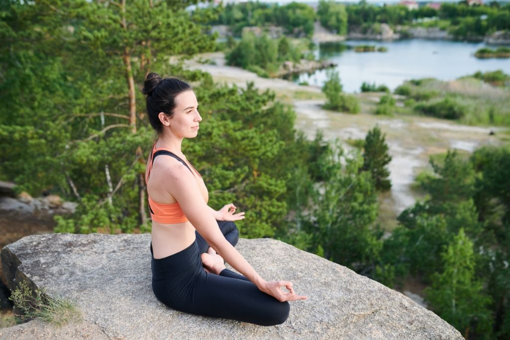 During Meditation