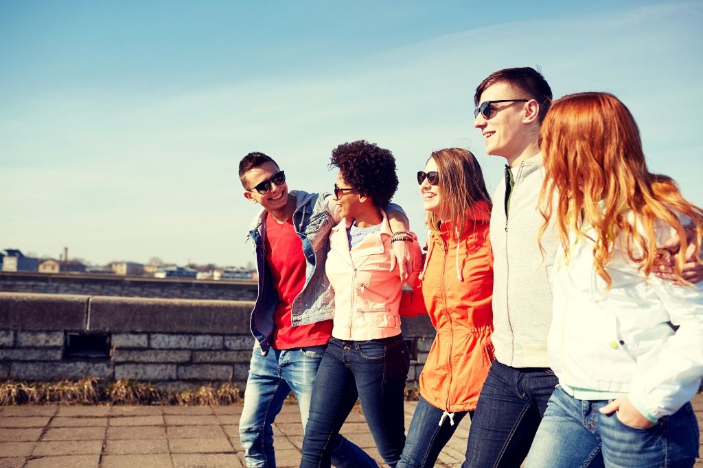 Go out with your family and friends
