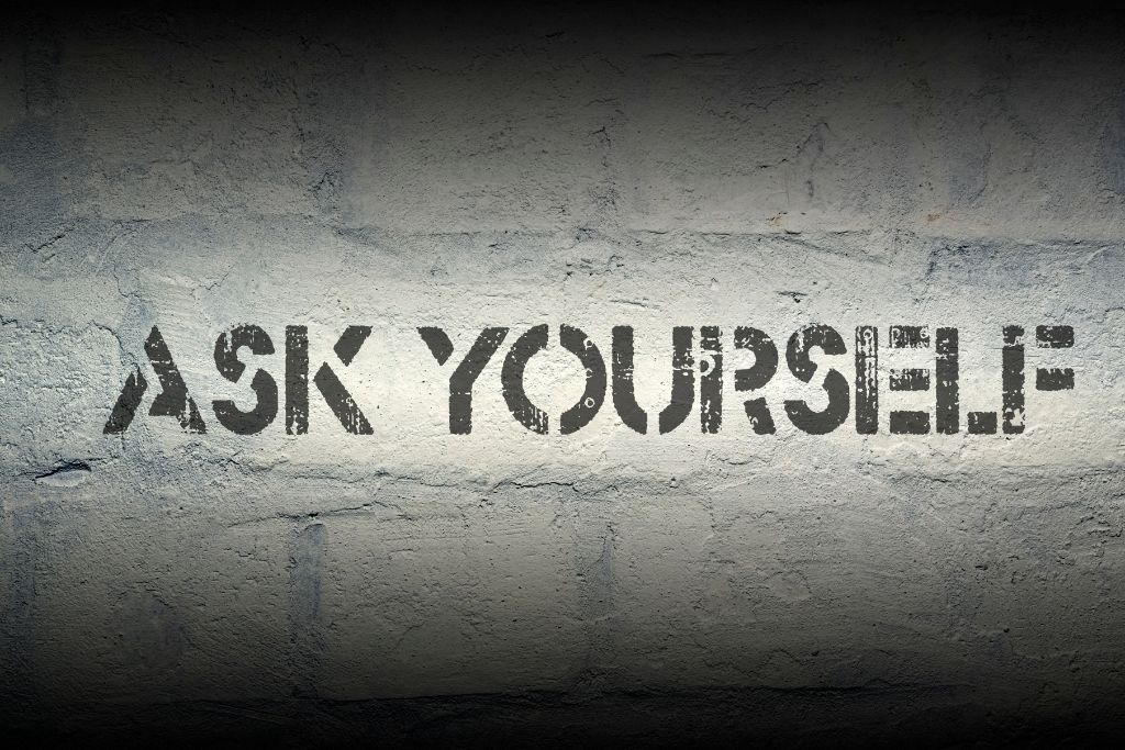 Ask Yourself: Can I Grow From This?
