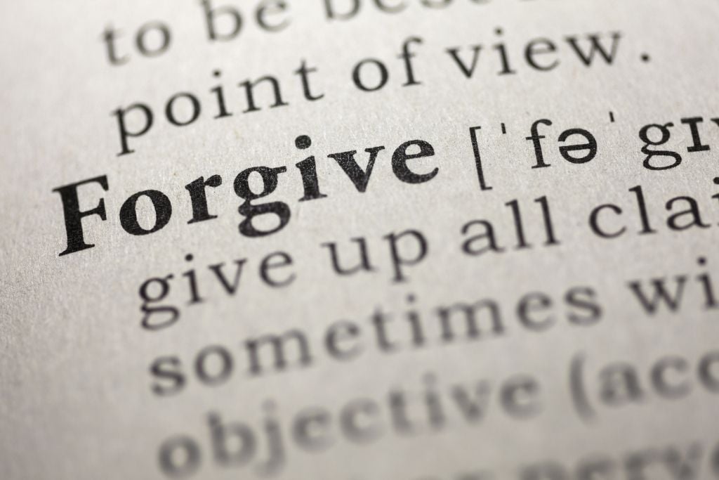 Forgive the Person