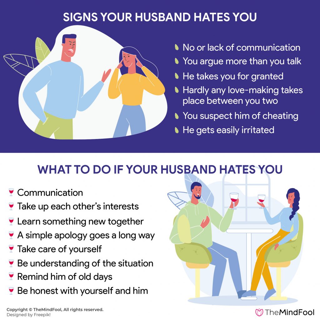 My so me hate why does much husband 6 Signs