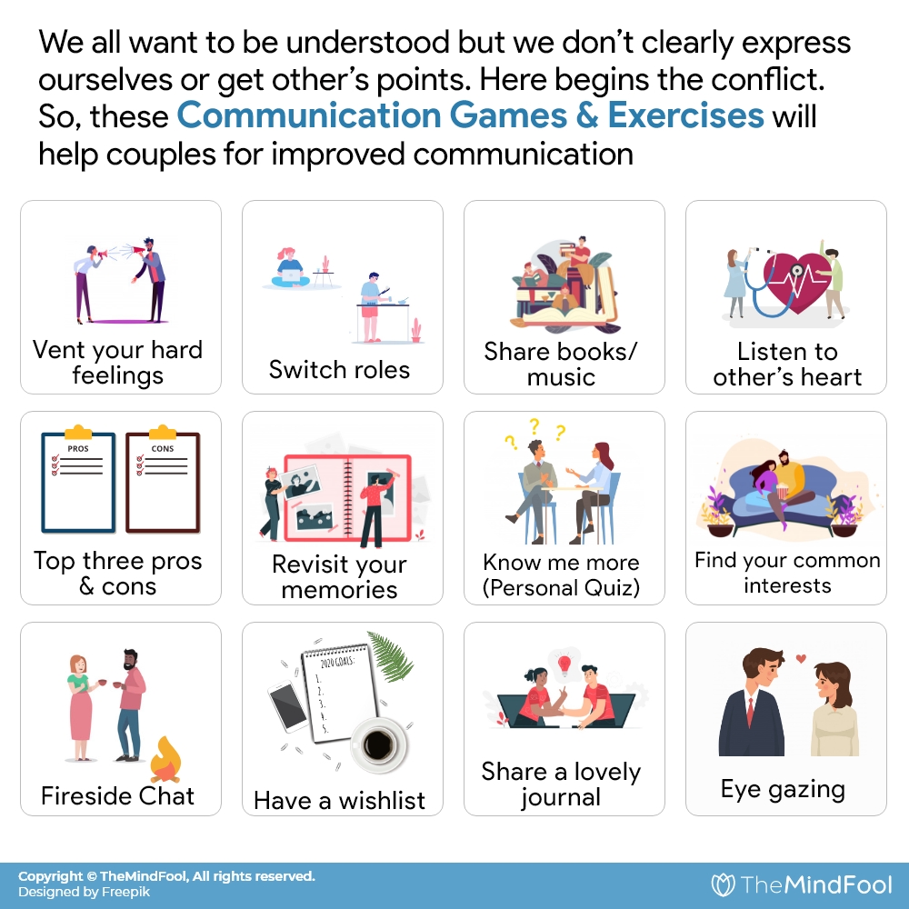 15 Communication Exercises for Couples To Adopt