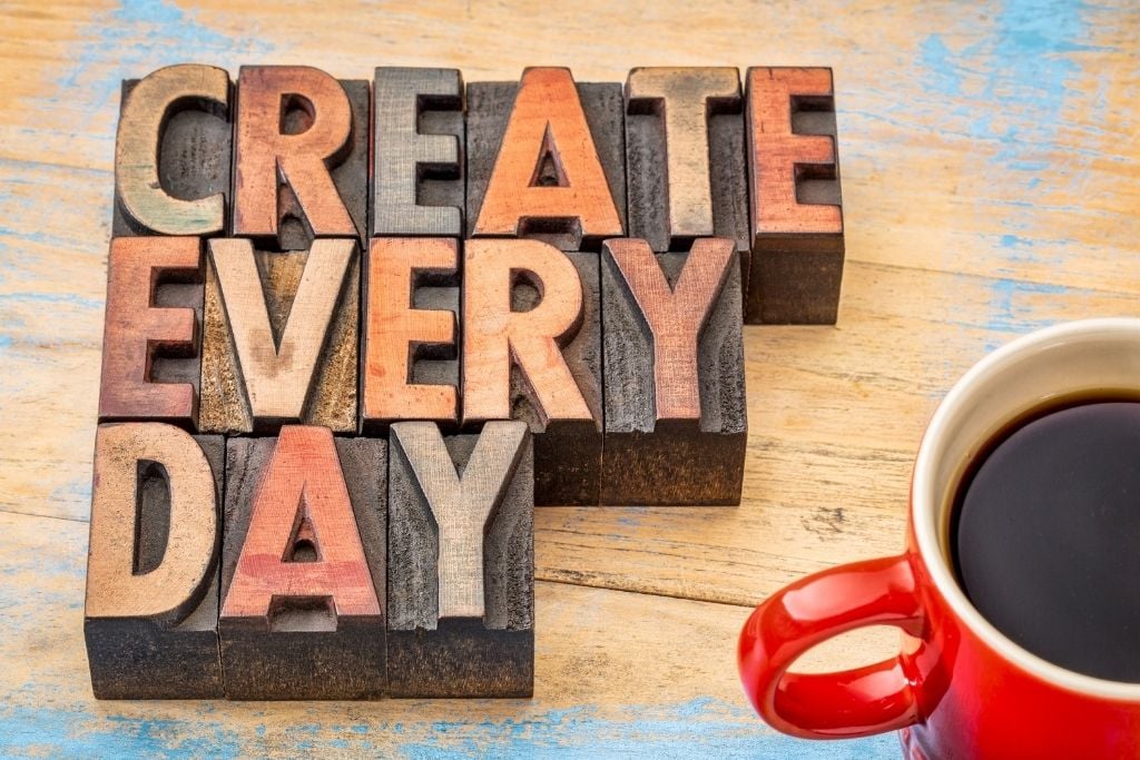 Create an intention ritual every day