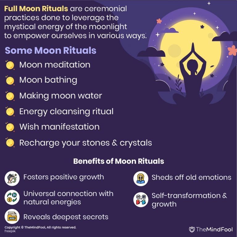 What do full moon rituals do?