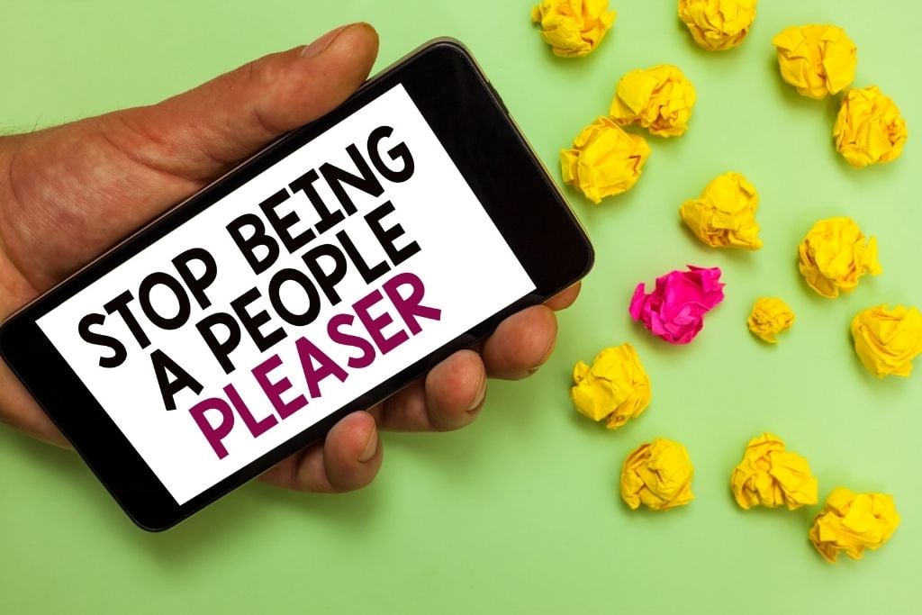 Stop being a people-pleaser