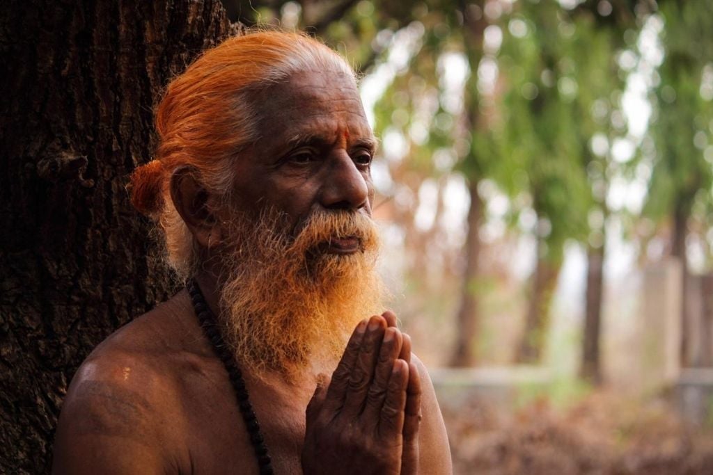 The Traditional monks or saints