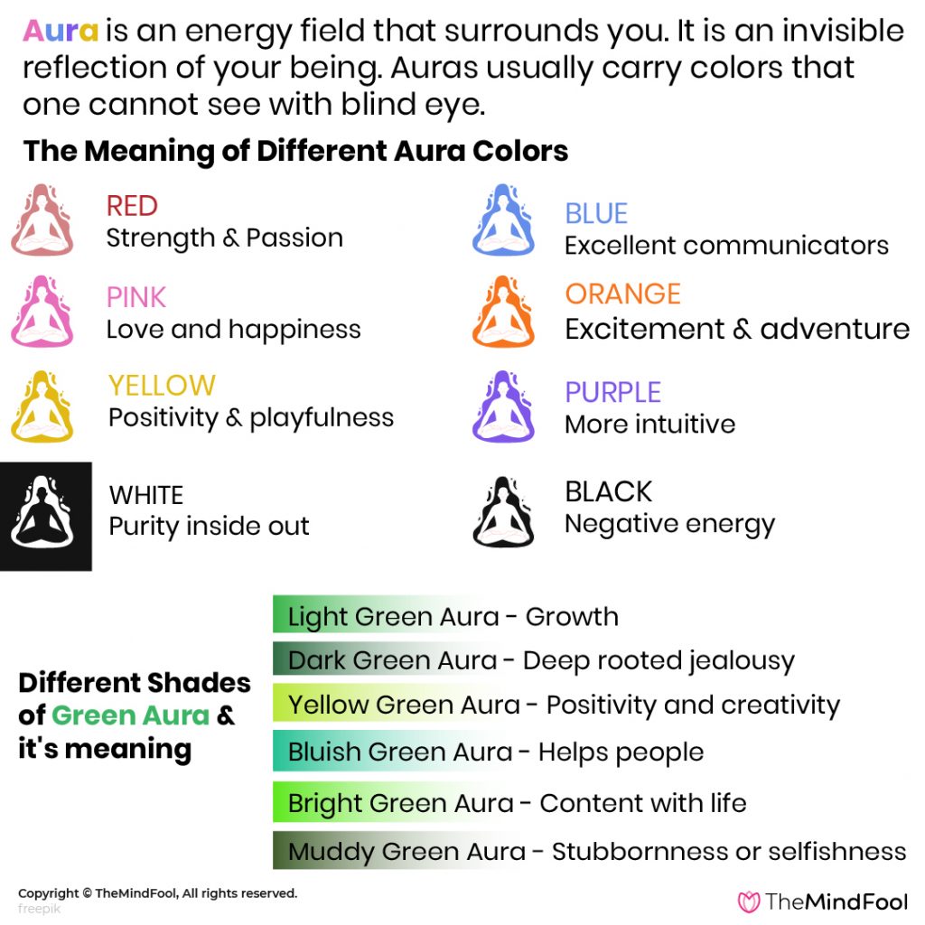 green color aura meaning