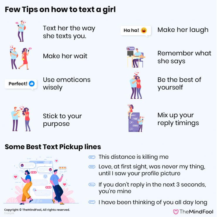 How To Text A Girl : 25 Amazing Tips To Start A Conversation with A ...