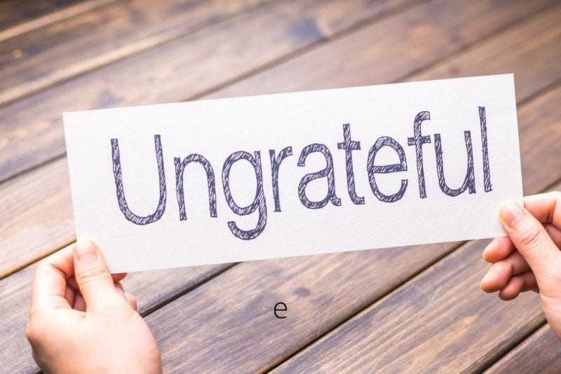 Ungrateful People Meaning And How To Deal With Them TheMindFool