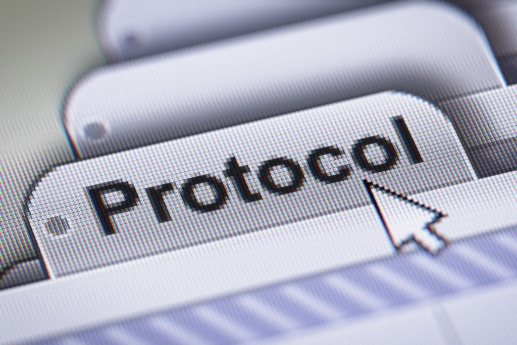 Challenges the protocol