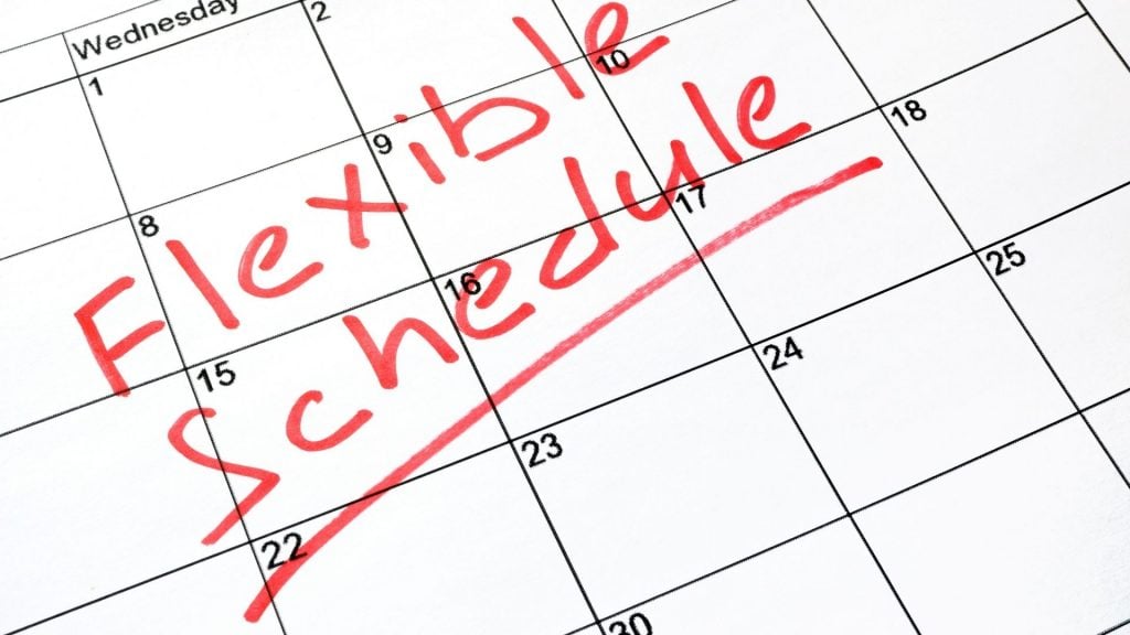 Flexible Scheduling