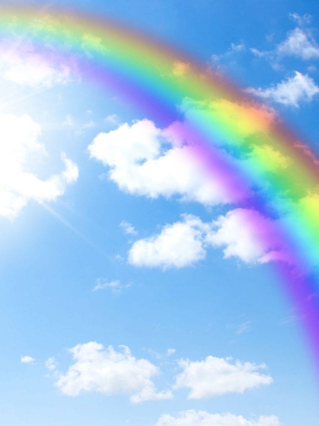 Double rainbow meaning.