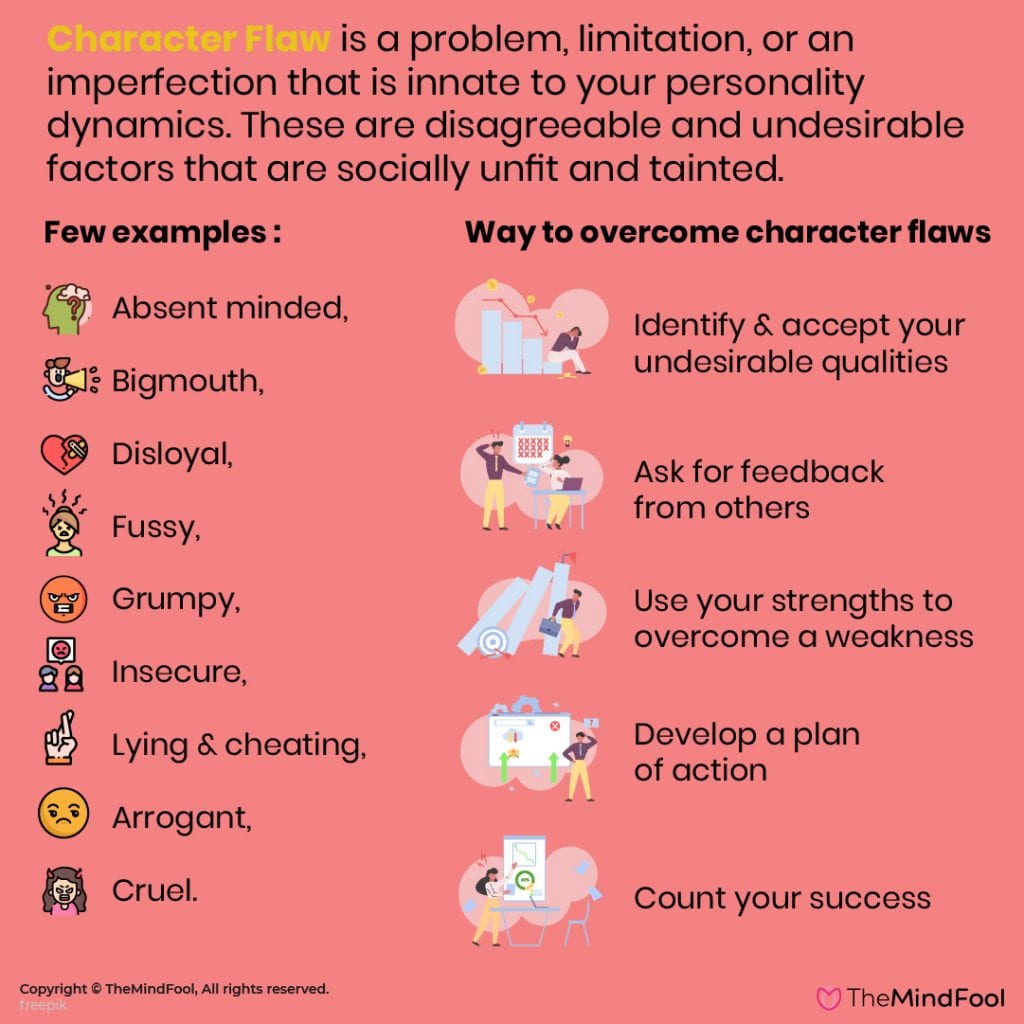 Character Flaws – Your Subtle Imperfections | TheMindFool