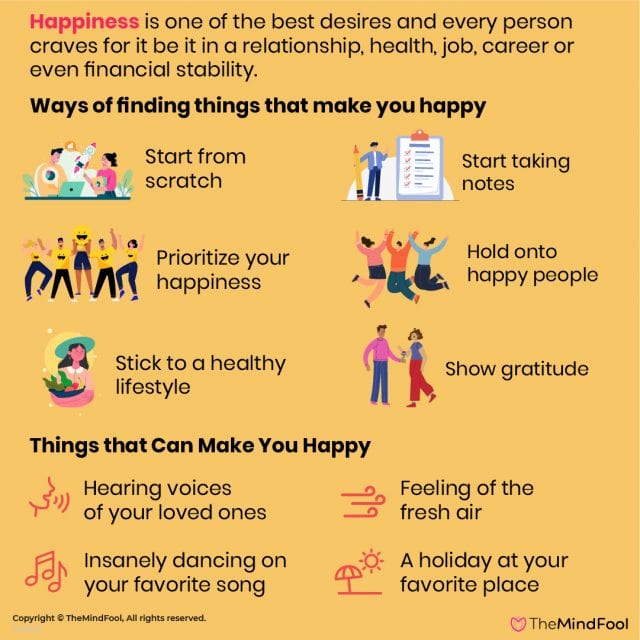 What Makes You Happy? - Know 100+ Things That Make You Happy