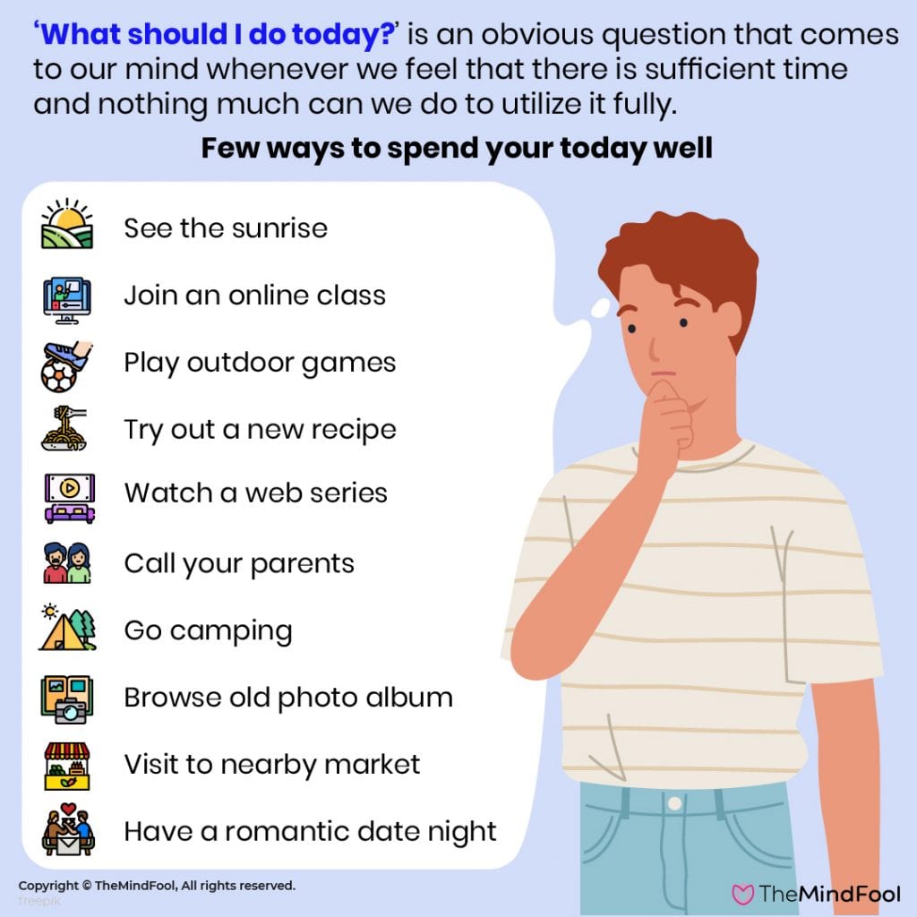 What Should I Do Today – 150 Things To Do For You