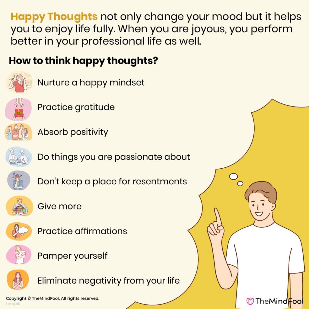 31 Happy Thoughts For A Happier Life | TheMindFool